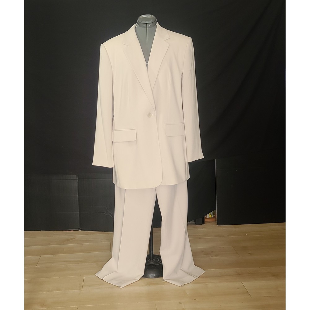 Beige Pants Suit Size 14/16